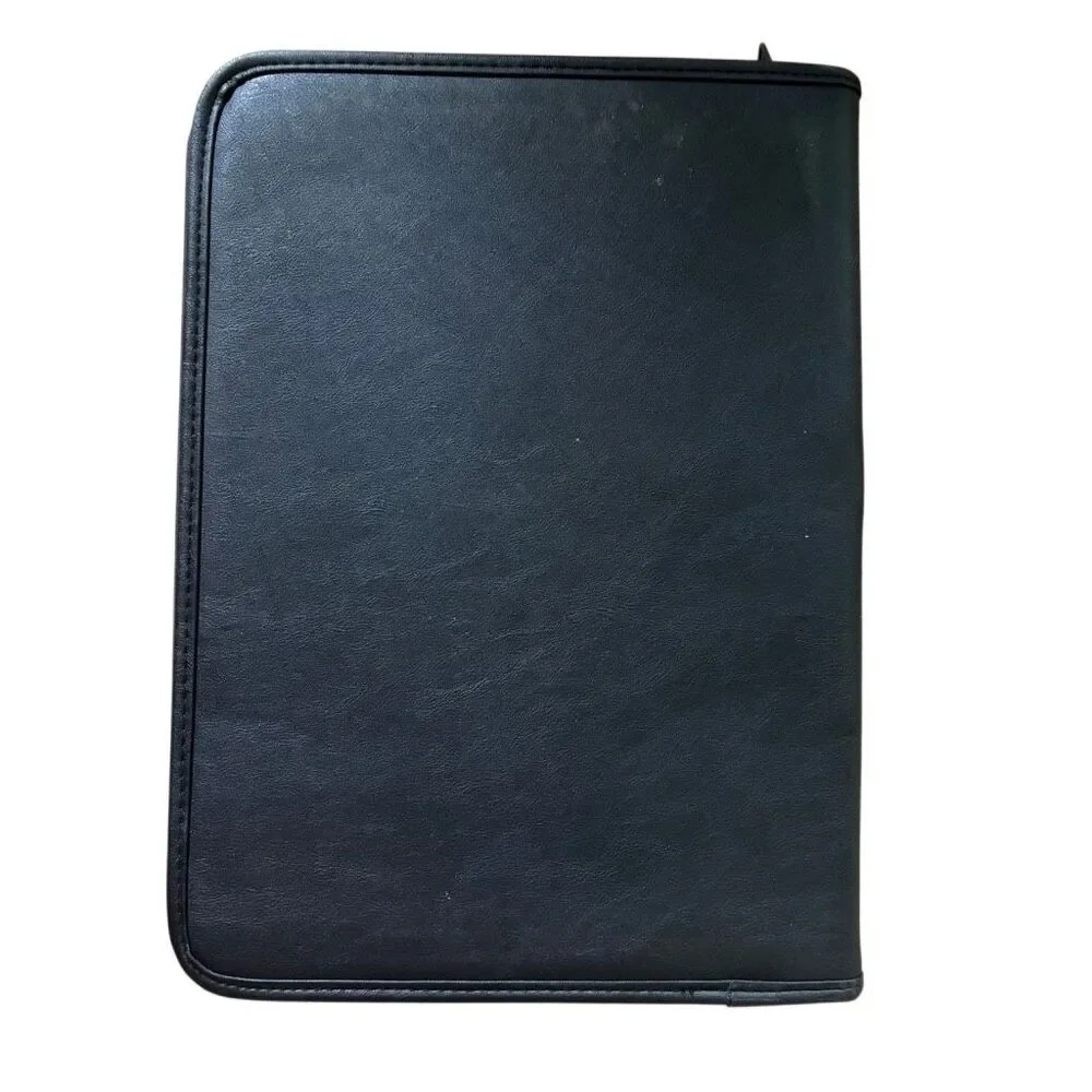 Leeds Black Faux Leather Portfolio Organizer Pennsylvania College of Technology